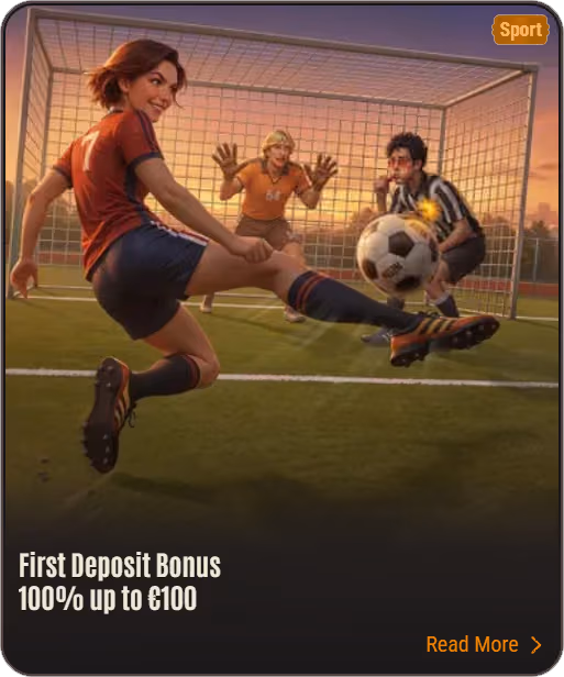 Neon54 First Deposit Bonus 100% up to €100